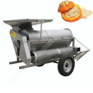 China OEM Farm Machinery Implements Pumpkin Watermelon Pumpkin Seed Harvesting Machine on sale