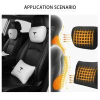 Tesla Model 3 Highland Memory Foam Neck Support Pillow with Ergonomic Support for Model Y Juniper and Model S