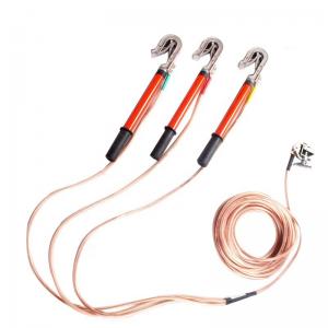 China High Voltage Earthing Rod With Earthing Wire on sale