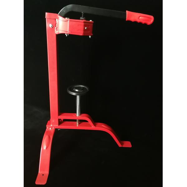 Red Homemade Wine Bottle Corker , 4.5kg Stand Up Wine Corker Odm Service