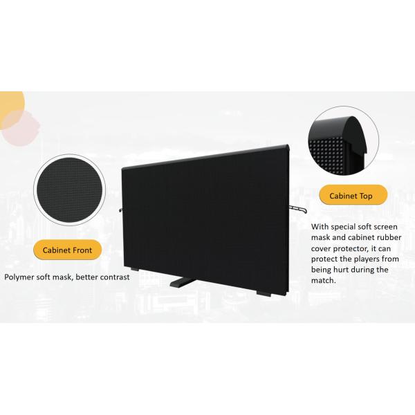 Stadium Perimeter LED Display With High Energy Efficiency And High Flame Retardant Level