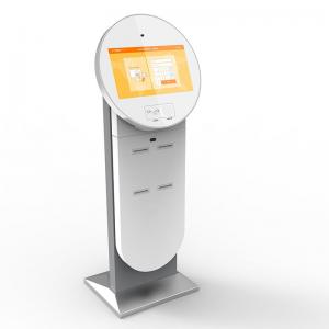 China Hotel Check In Kiosk With Printer Card Dispenser Windows System / Android System on sale