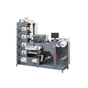 Buy cheap 5 Color Wine Label Printing Machine 380v with hot stamping cold foil from wholesalers