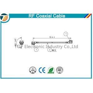 UFL / IPEX Double Shielded Coaxial Cable For Professional Wireless Solution