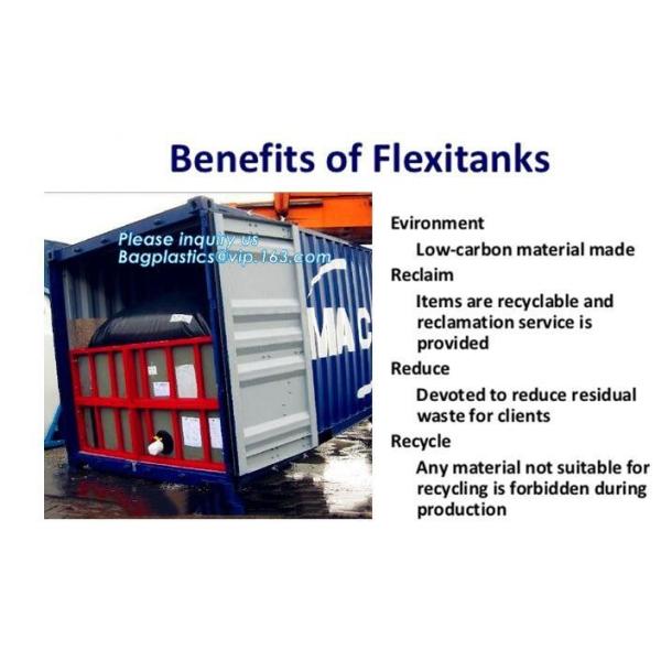 bulk liquid flexitank for oil/drinking water,1000L Cubic Type Liner Bag Flexitank for Emulsion Detergents Transport