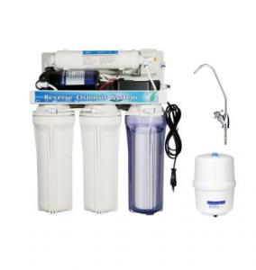 Quality Household Basic 5 Stage Reverse Osmosis Water Filtration System With Post Carbon Filter for sale