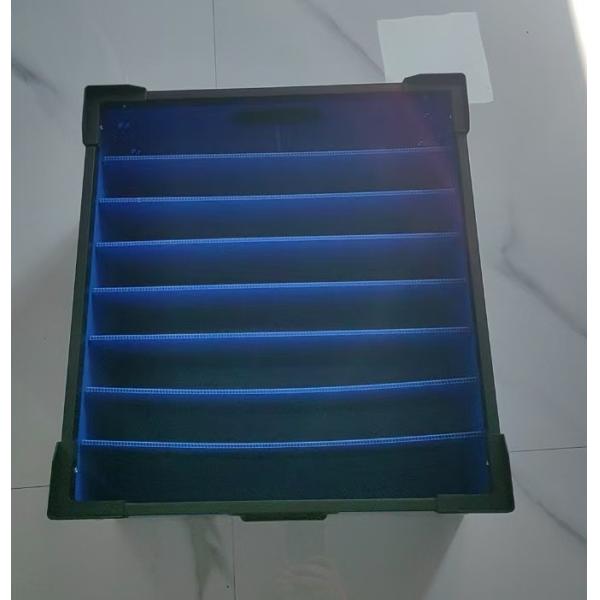 Plastic Turnover Box PP Corrugated Sheet Hollow Board Crates For Partition