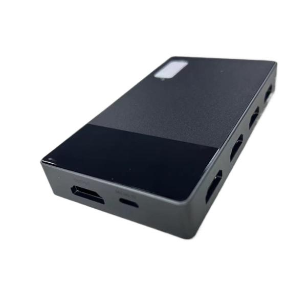 Switch Hdmi 4k 60hz HDCP 2.2 HDMI Switch Black Gray Lightweight 1W