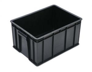 Quality Custom Size ESD Box Injection Plastic Heavy Components Packing Storage for sale