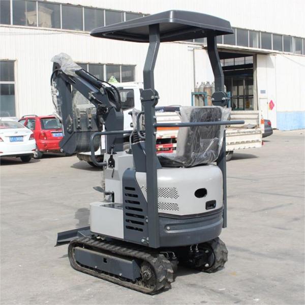 1000KG / 2205LBS Operating Weight Mini Digger Excavator Support Mechanical And Hydraulic Version