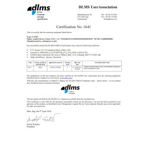 Shenzhen Calinmeter Co,.LTD Certifications