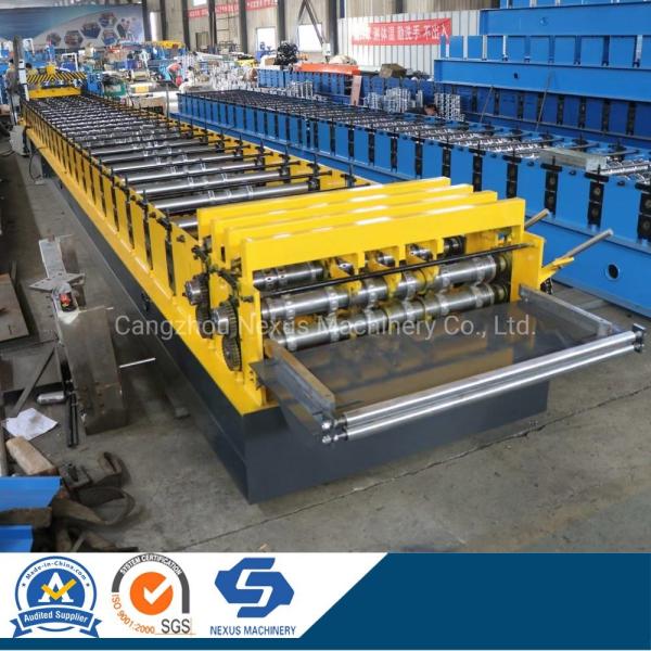 Metal Floor Decking Roll Former /Steel Decking Floor Sheets Machines /Decking Sheets Machine for Construction Roll Forming Machine