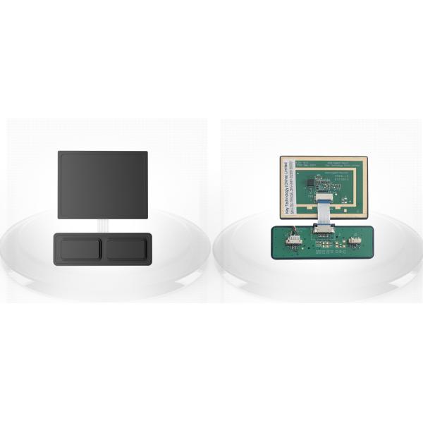 IP65 Industrial Touchpad With 2 Micro Key Switch Buttons IIC Interface