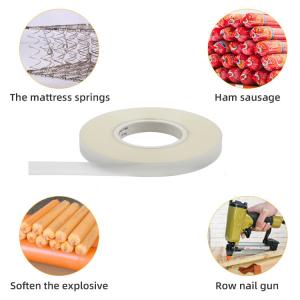 China Single Sided EAA Hot Melt Adhesive Tape Roll 500m/Roll For Steel Nails on sale