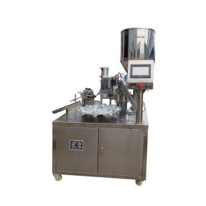 Quality High Speed Facial Cleanser Tube Filling Sealing Machine Semi Automatic for sale