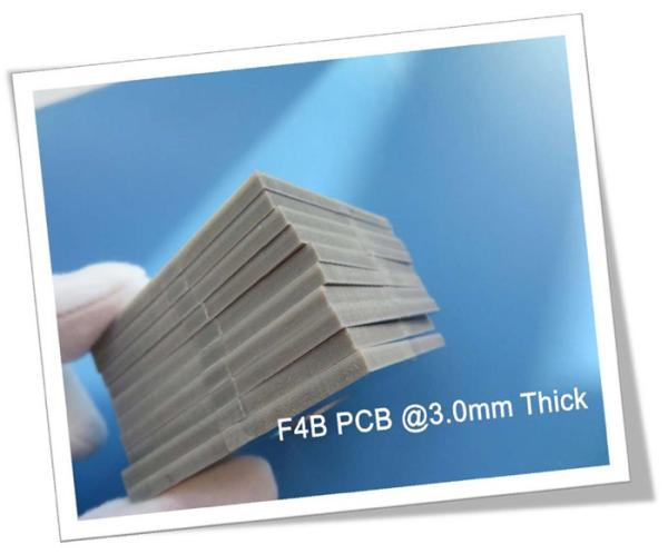 F4BM220 High Frequency PCB DK 2.2 PTFE PCB with 3.0mm Thick 1oz Copper and HASL
