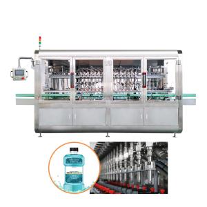 Quality Automatic High Speed 14 Head Continuous Overflow Liquid Filling Machine For Bottle for sale