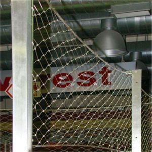 China Decorative Flexible Inox Cable Mesh For Supermarket & Shopping Hall on sale