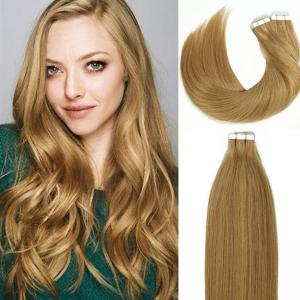 China Indian Virgin Invisible Tape In Extensions Remy Wigs In Bulk on sale