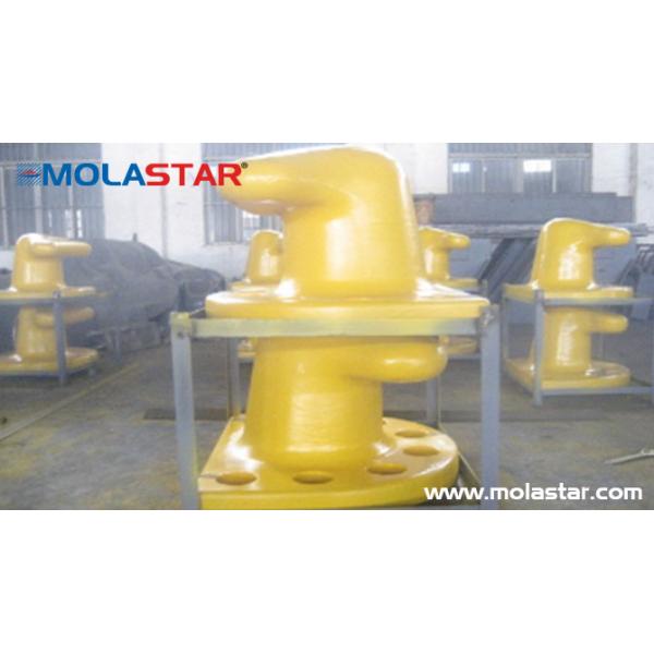 Molastar Customize Marine Ship Stainless Steel Mooring Single Bitt Bollard T Head Dock Bollard