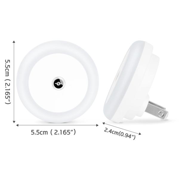 Plug in Led Motion sensor Light Sensor Lamp