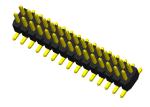 PA6T 1.0mm Dual Row 2x10P SMD Pin Header Connector