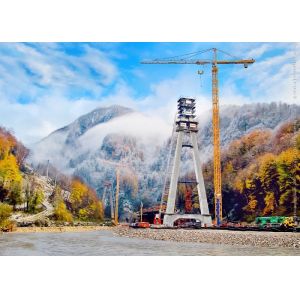 Reusable Q235 Steel Self Climbing Formwork For Wall / High Buildings Project