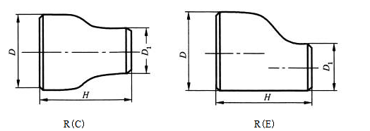 Carbon / Stainless Steel Concentric Reducer Welded Seamless Eccentric Reducer