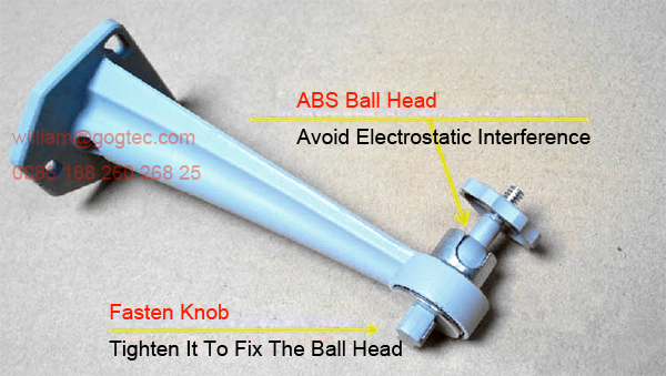 Handle shape mini pico portable projector bracket lift mount support universal head