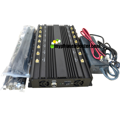 14 Bands 35w High Power Wifi Cellphone Signal Jammer Blocker Block GSM DCS 3G 4G LTE Wifi 5.8G Lojack 315 433 868 Signal