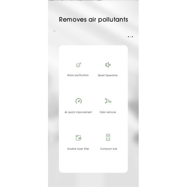 USB Powered Miniature Air Purifier