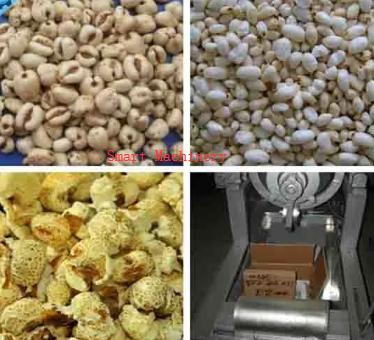 Custom Voltage Air Pop Rice Machine / Puffed Rice Manufacturing Machine