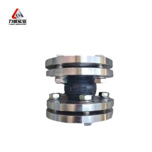 Quality Flange Connection Single Sphere Flexible Rubber Joint With Good Noise Reduction Functionality for sale