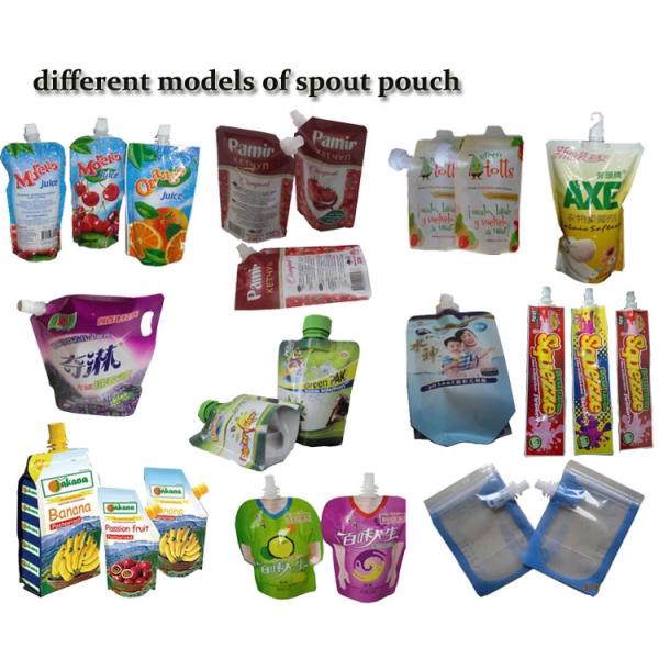 Liquid Custom Spout Pouches