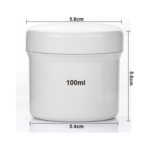 Customized Fancy Plastic Cosmetic Bottles , 100ml PP Empty Makeup Containers