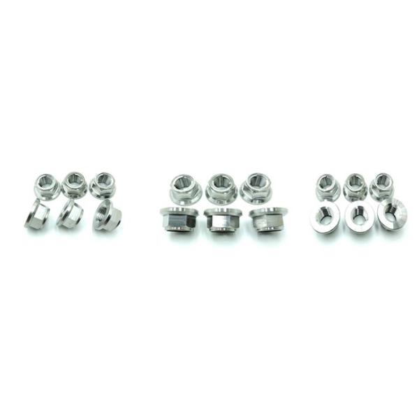 GR5 M8 Titanium Nut Nylon With Flange Head