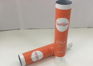 Quality ABL 250/12 White Web Laminated Toothpaste Tube Packaging With Doctor Cap for sale