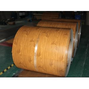 Quality wood color prepainted Steel Coil for sale