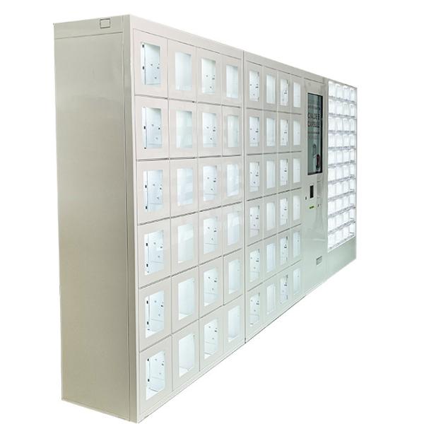 Buy Self Service Vending Cabinet Display Locker Fully Automated 18.5" Touch Screen at wholesale prices