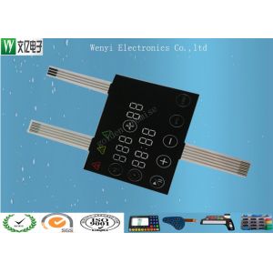 Quality Silkscreen Print FPC Capacitive Membrane Switch For Household Appliances for sale