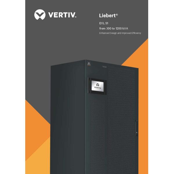 Output Power Factor 1 1000KVA 1200KVA Vertiv Liebert EXL UPS for Industrial Backup