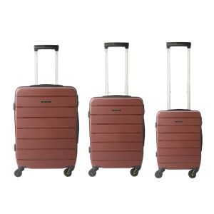 Quality Spinner Wheels With TSA Lock PP Trolley Luggage Set for sale