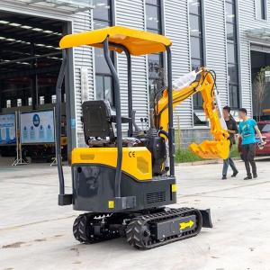 Quality EURO 5 Lifting EPA Mini Excavator With GPS Satellite Position for sale