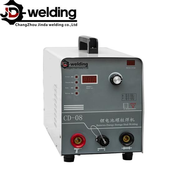 Lithium Battery Stud Welder 220v 50Hz M2-M6 1000 STUDS Portable Stud Welding Machine CD-08