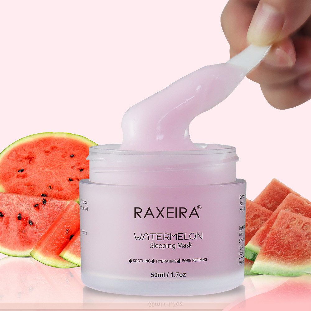 50ml Skin Care Face Mask Hyaluronic Acid Overnight Hydrating Watermelon Sleeping Mask