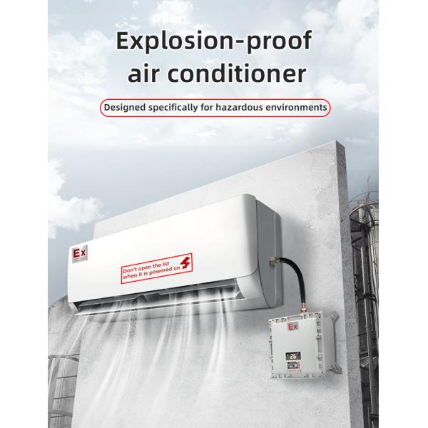 Explosion-proof Series Wall-mounted Air Conditioners 1120w Heating Power