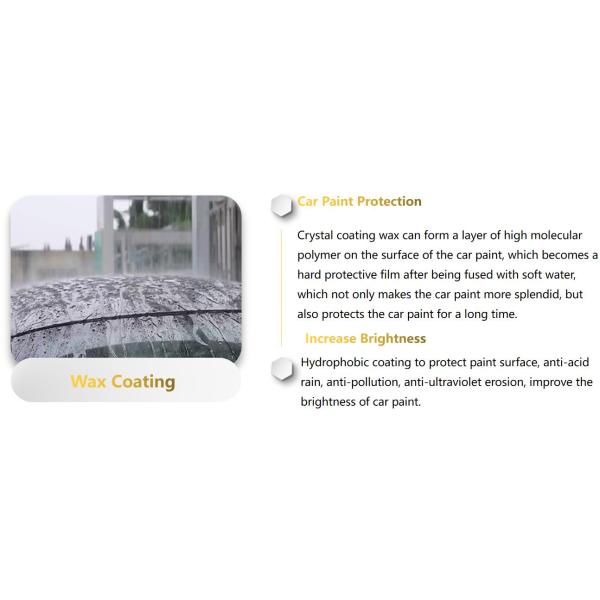 360 Automatic Touchless Car Washing System Optimal Shampoo Consumption of 25-60ml/car