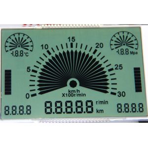 Quality Customized PIN Connector Vehicle TN Segment LCD Module LCD Screen 7 Segment LCD Display for sale