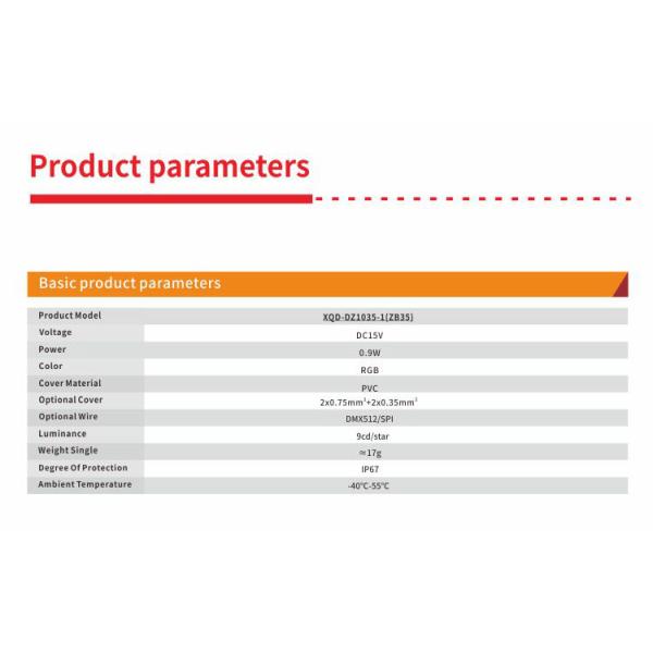 LED Secondary Packaging Point Light Waterproof IP68 For Street Bridge Building