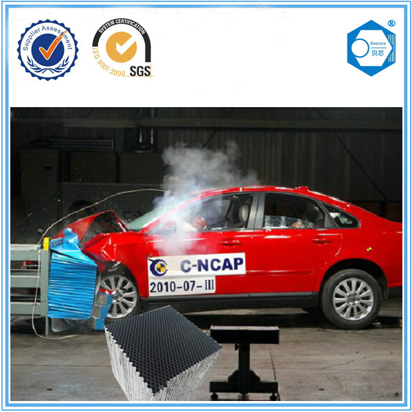 High Compressive Strength 10MPa Aluminum Honeycomb Materials For Car Collision Avoidance Test
